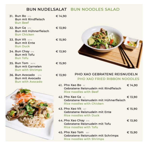 Pho You - Vietnamesisches Restaurant - Graz - Gebratene Reisnudeln